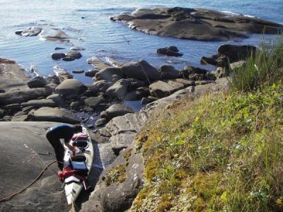 North Wales Sea Kayaking Courses - Specialist Sea Kayaking Anglesey, North Wales image from Canada Vancouver 2007