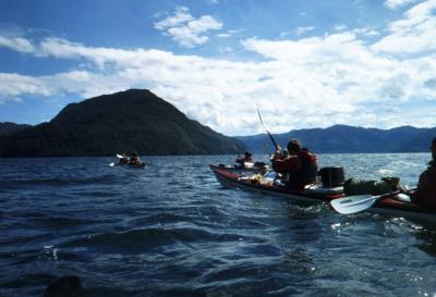 North Wales Sea Kayaking Courses - Specialist Sea Kayaking Anglesey, North Wales image from Chile Patagonia 2004