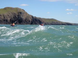 North Wales Sea Kayaking Courses - Specialist Sea Kayaking Anglesey, North Wales image from Intermediate Sea Kayaking