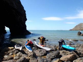 North Wales Sea Kayaking Courses - Specialist Sea Kayaking Anglesey, North Wales image from Intermediate Sea Kayaking