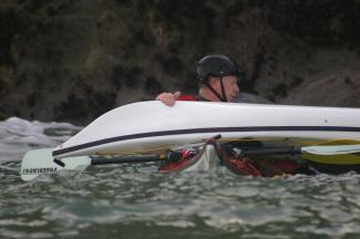North Wales Sea Kayaking Courses - Specialist Sea Kayaking Anglesey, North Wales image from Moderate Sea Kayak Leader old 4 star North Wales Anglesey