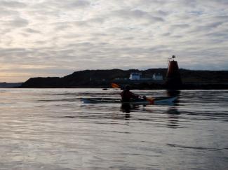 North Wales Sea Kayaking Courses - Specialist Sea Kayaking Anglesey, North Wales image from Sea Kayak Award old 3 star North Wales Anglesey