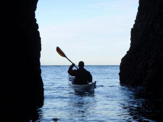 North Wales Sea Kayaking Courses - Specialist Sea Kayaking Anglesey, North Wales image from Sea Kayak Award old 3 star North Wales Anglesey