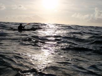 North Wales Sea Kayaking Courses - Specialist Sea Kayaking Anglesey, North Wales image from Sea Kayak Award old 3 star North Wales Anglesey