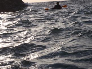 North Wales Sea Kayaking Courses - Specialist Sea Kayaking Anglesey, North Wales image from Sea Kayak Award old 3 star North Wales Anglesey