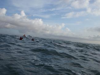 North Wales Sea Kayaking Courses - Specialist Sea Kayaking Anglesey, North Wales image from Sea Kayak Award old 3 star North Wales Anglesey