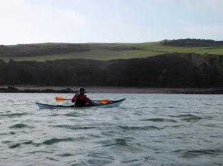 North Wales Sea Kayaking Courses - Specialist Sea Kayaking Anglesey, North Wales image from Sea Kayak Award old 3 star North Wales Anglesey