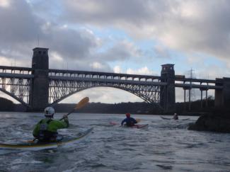 North Wales Sea Kayaking Courses - Specialist Sea Kayaking Anglesey, North Wales image from Sea Kayak Award old 3 star North Wales Anglesey