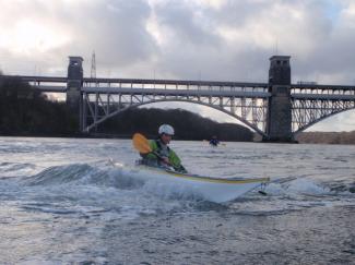 North Wales Sea Kayaking Courses - Specialist Sea Kayaking Anglesey, North Wales image from Sea Kayak Award old 3 star North Wales Anglesey