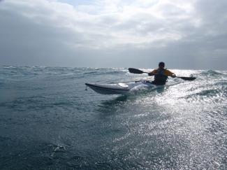 North Wales Sea Kayaking Courses - Specialist Sea Kayaking Anglesey, North Wales image from Sea Kayak Award old 3 star North Wales Anglesey