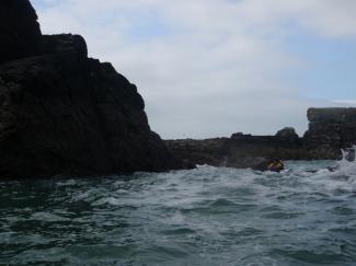 North Wales Sea Kayaking Courses - Specialist Sea Kayaking Anglesey, North Wales image from Sea Kayak Award old 3 star North Wales Anglesey