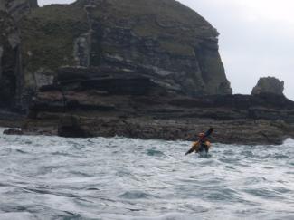 North Wales Sea Kayaking Courses - Specialist Sea Kayaking Anglesey, North Wales image from Sea Kayak Award old 3 star North Wales Anglesey