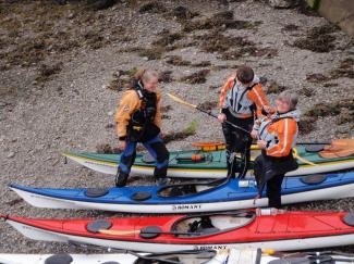 North Wales Sea Kayaking Courses - Specialist Sea Kayaking Anglesey, North Wales image from Sea Kayaking Introduction Wales Anglesey