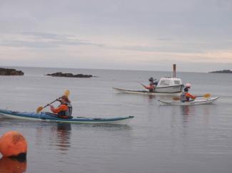 North Wales Sea Kayaking Courses - Specialist Sea Kayaking Anglesey, North Wales image from Sea Kayaking Introduction Wales Anglesey