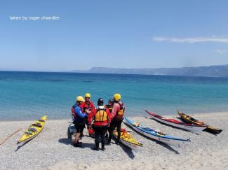 North Wales Sea Kayaking Courses - Specialist Sea Kayaking Anglesey, North Wales image from Sicily Sea Kayaking