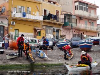 North Wales Sea Kayaking Courses - Specialist Sea Kayaking Anglesey, North Wales image from Sicily Sea Kayaking